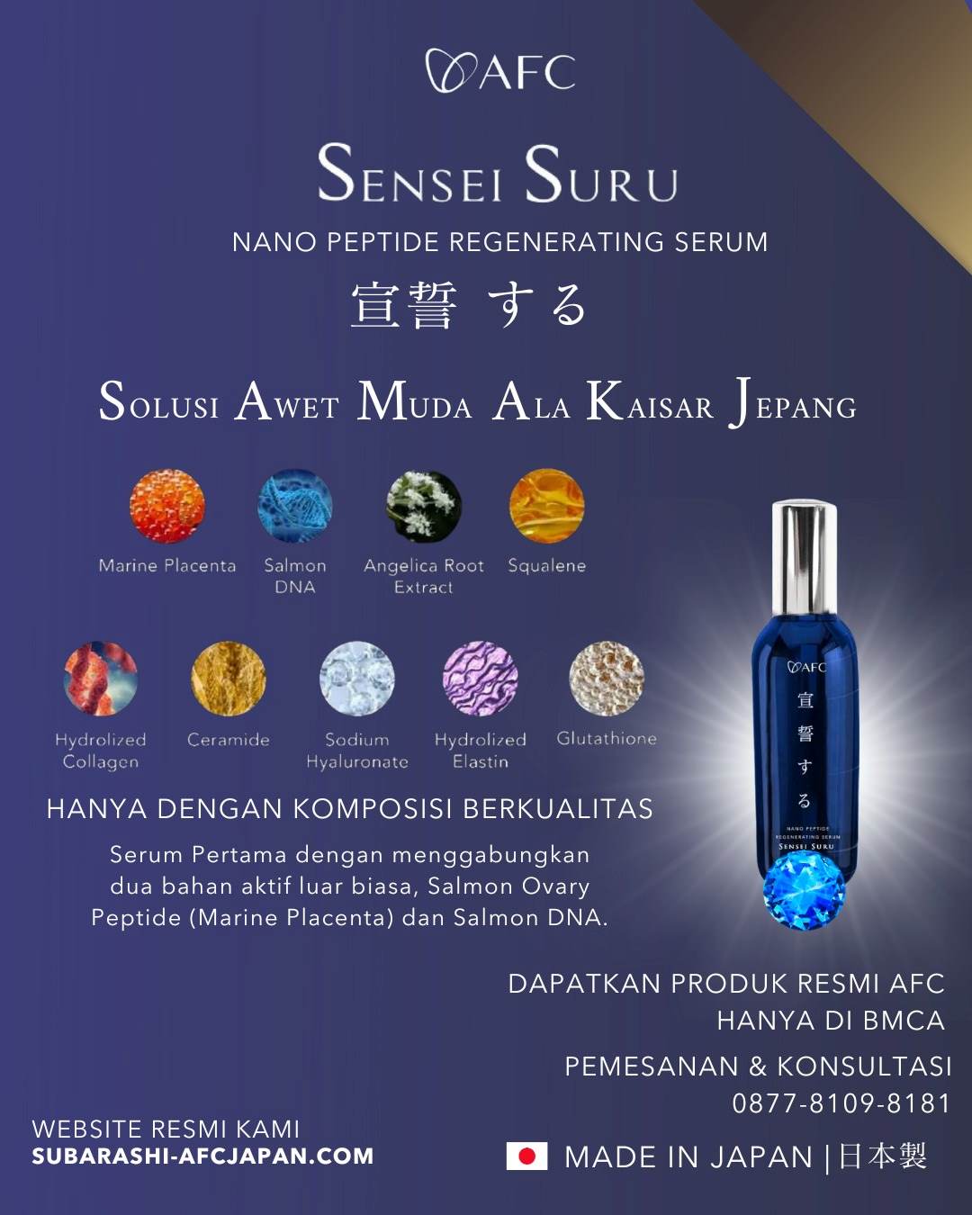  Sensei Suru Serum yang Bikin Putih Glowing